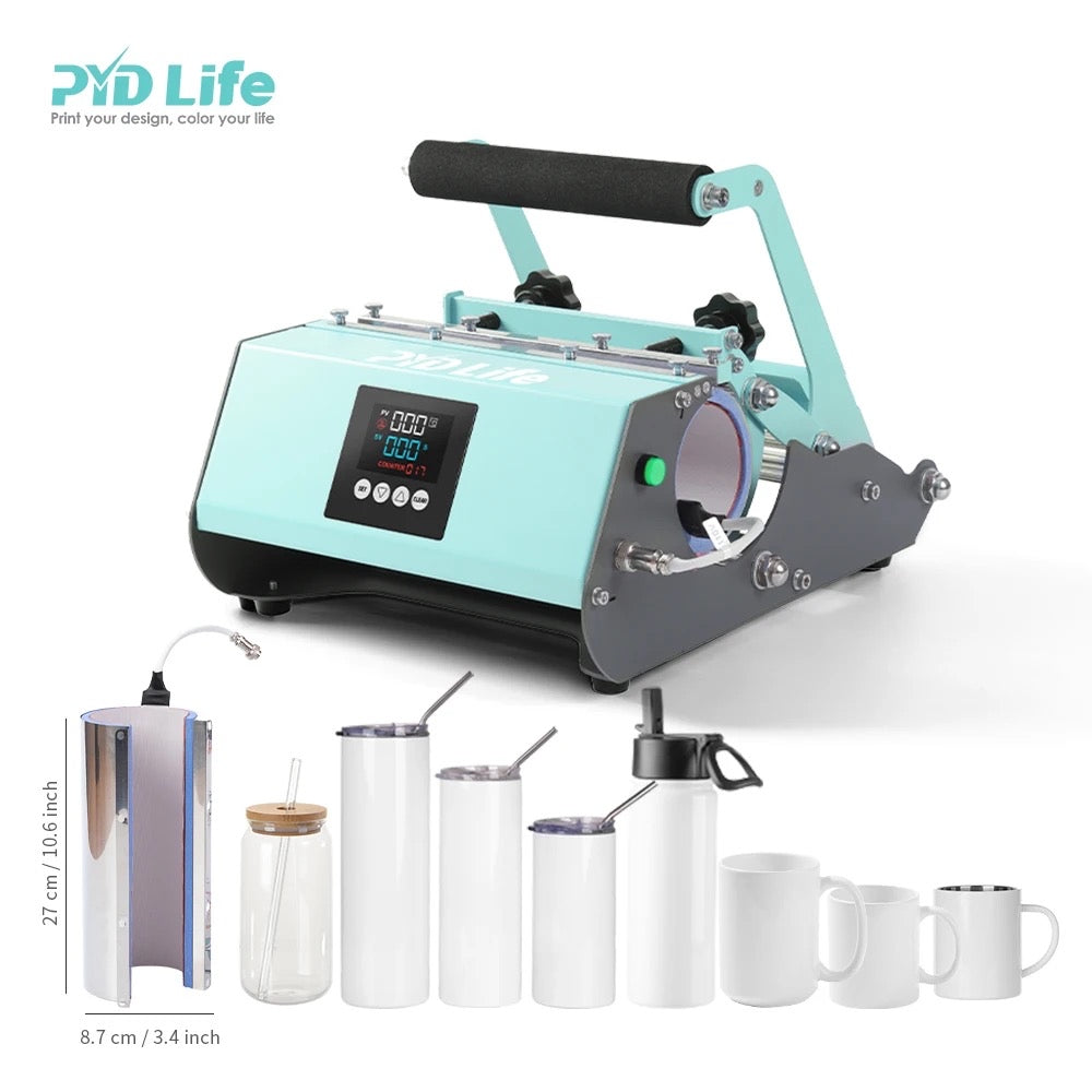 PYD Life 20/30oz Sublimation Mug Skinny Tumbler Straight Heat Press
