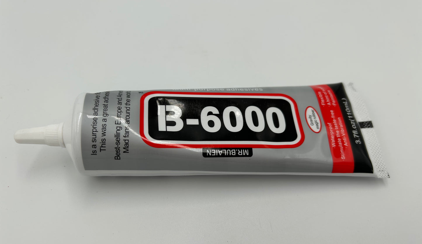 B6000 Jewelry Glue Clear Rhinestone, Inlay Glue, Pendant Adhesive, Craft Adhesive Glue with Precision Tip Multifunctional Glue 110ml