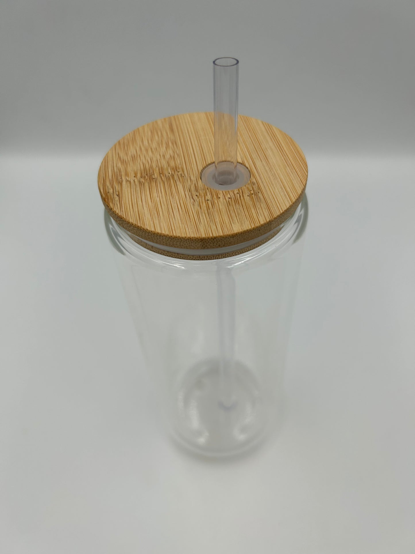 16oz Glass Mug Sublimation Snow Globe