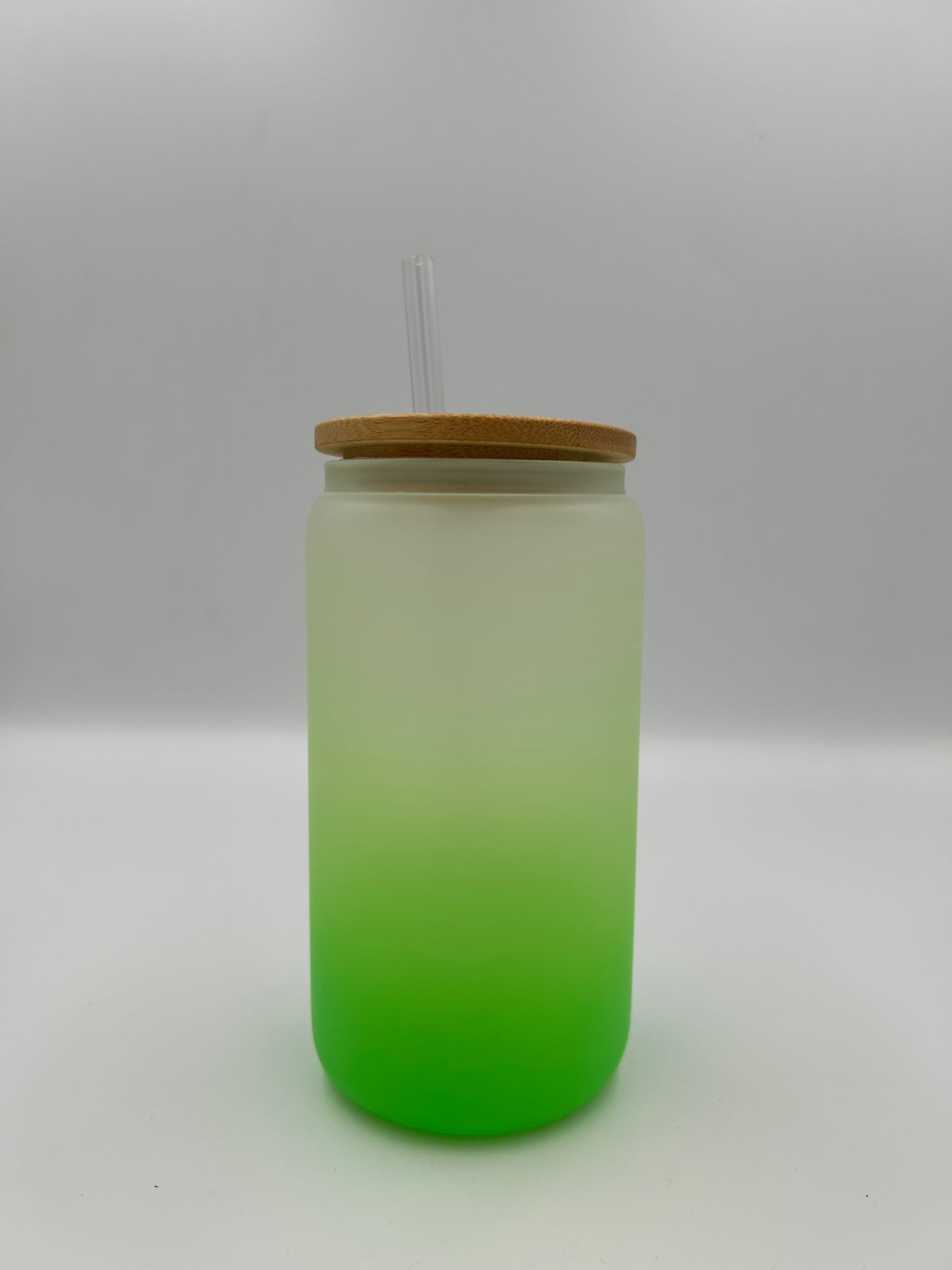 16oz Glass Mug/ Sublimation - Coloured