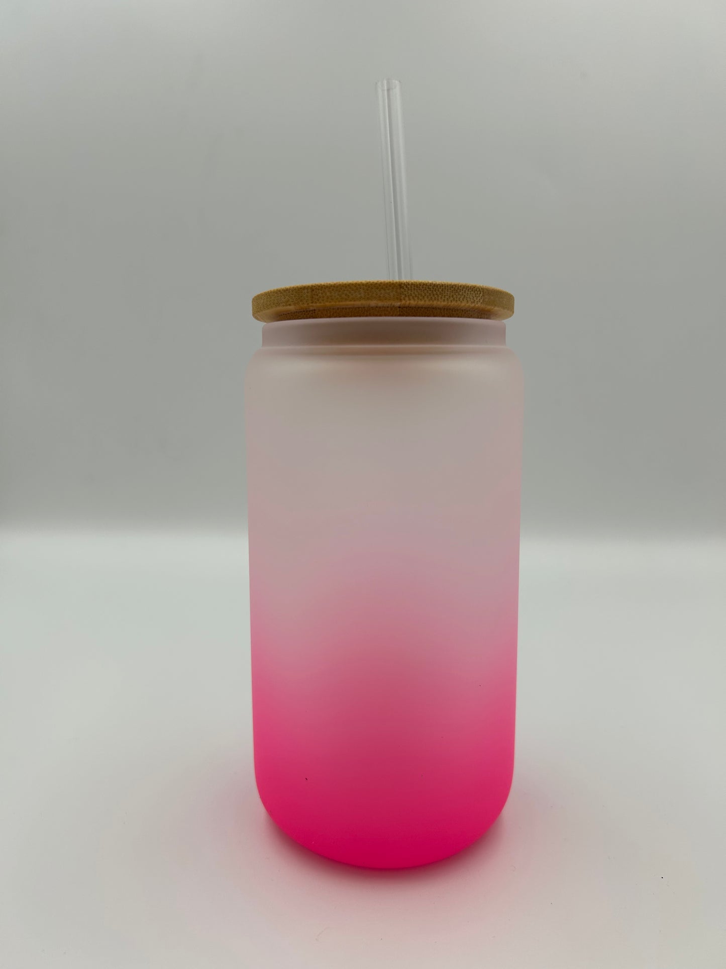16oz Glass Mug/ Sublimation - Coloured
