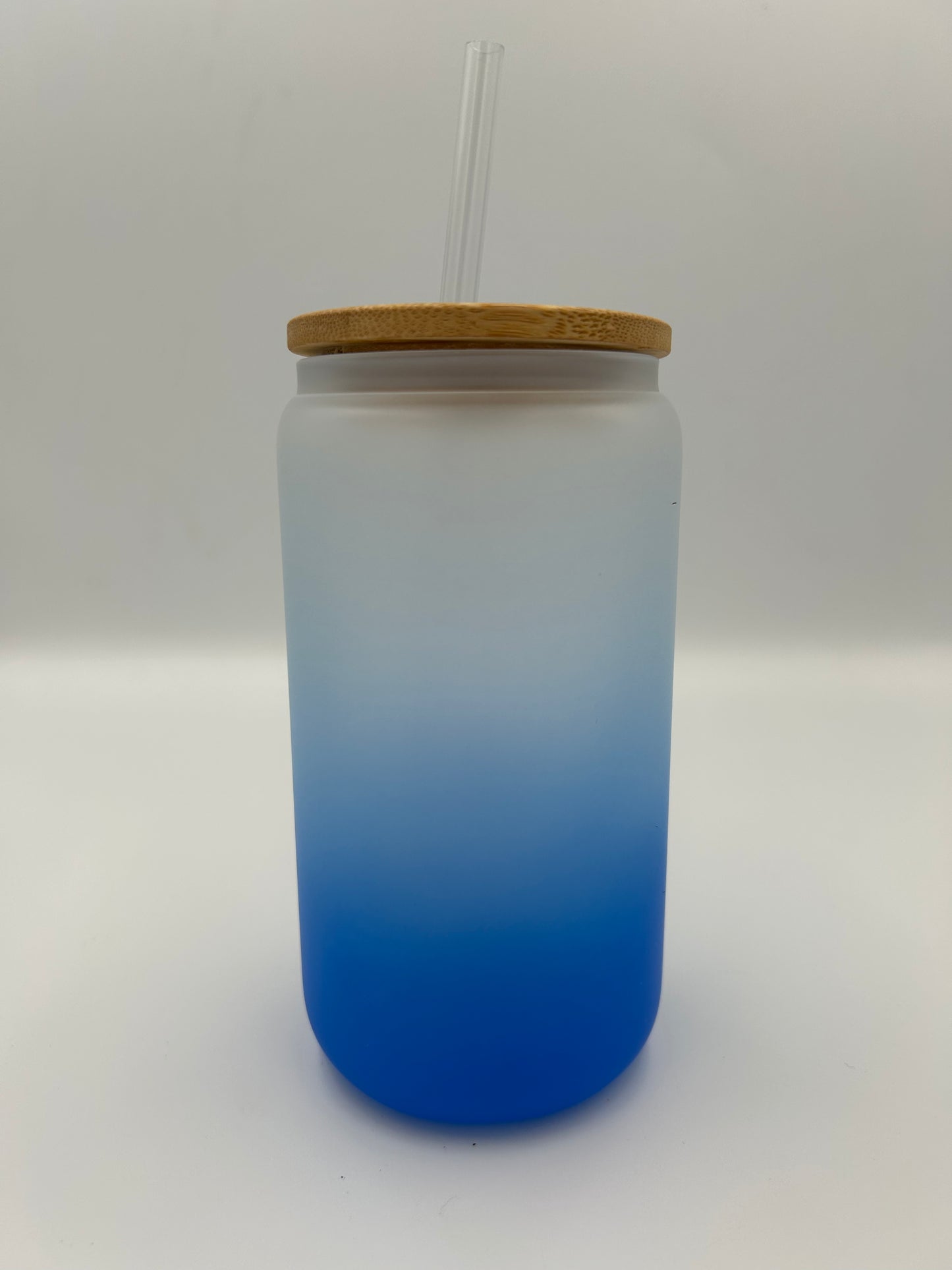 16oz Glass Mug/ Sublimation - Coloured