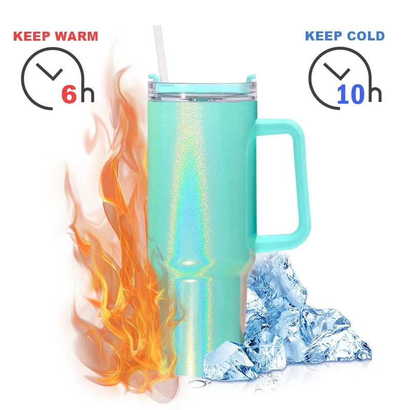 40oz Shimmer Sublimation Tumbler