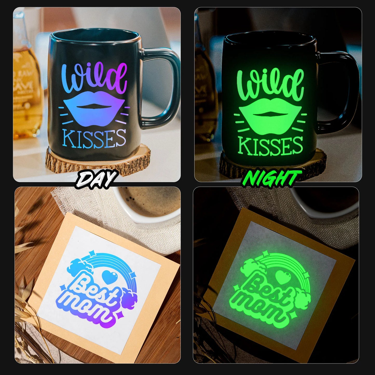 Teckwrap Opal Glow In The Dark Vinyl