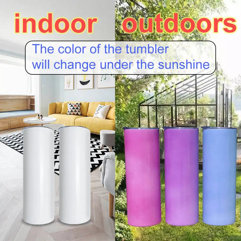 20oz UV Color Changing Sublimation Tumbler