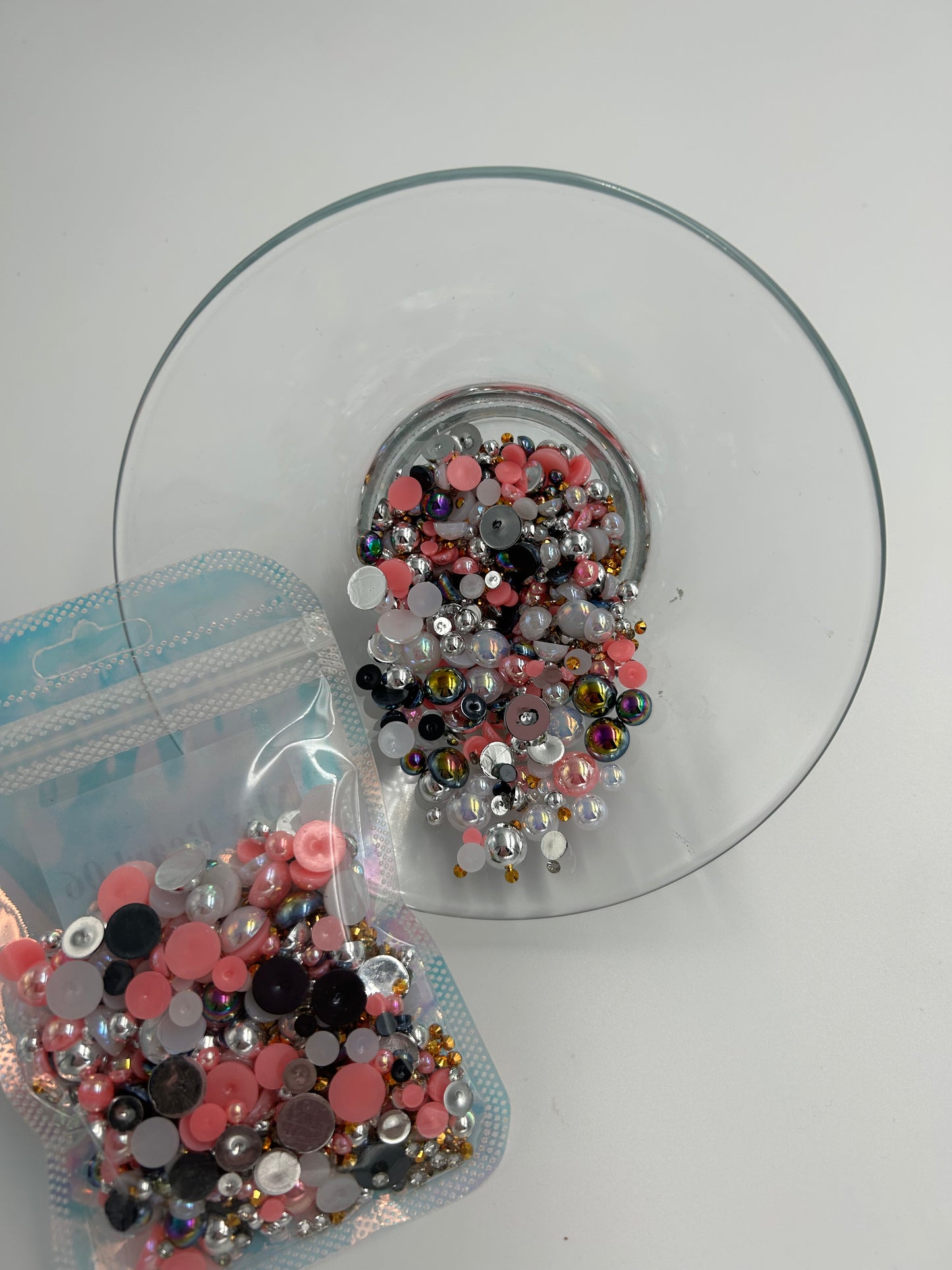 Pearl and Rhinestone Mix