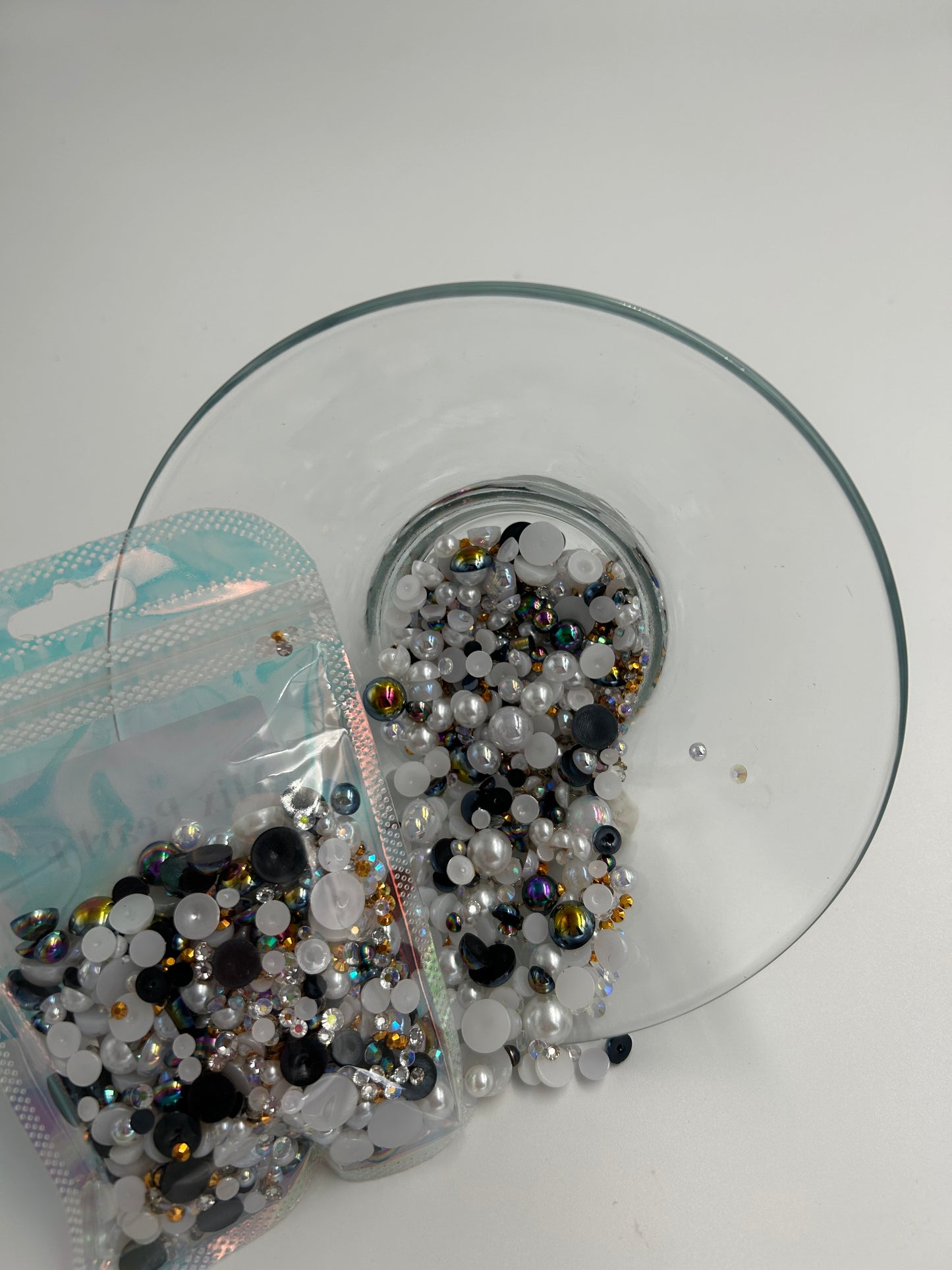 Pearl and Rhinestone Mix