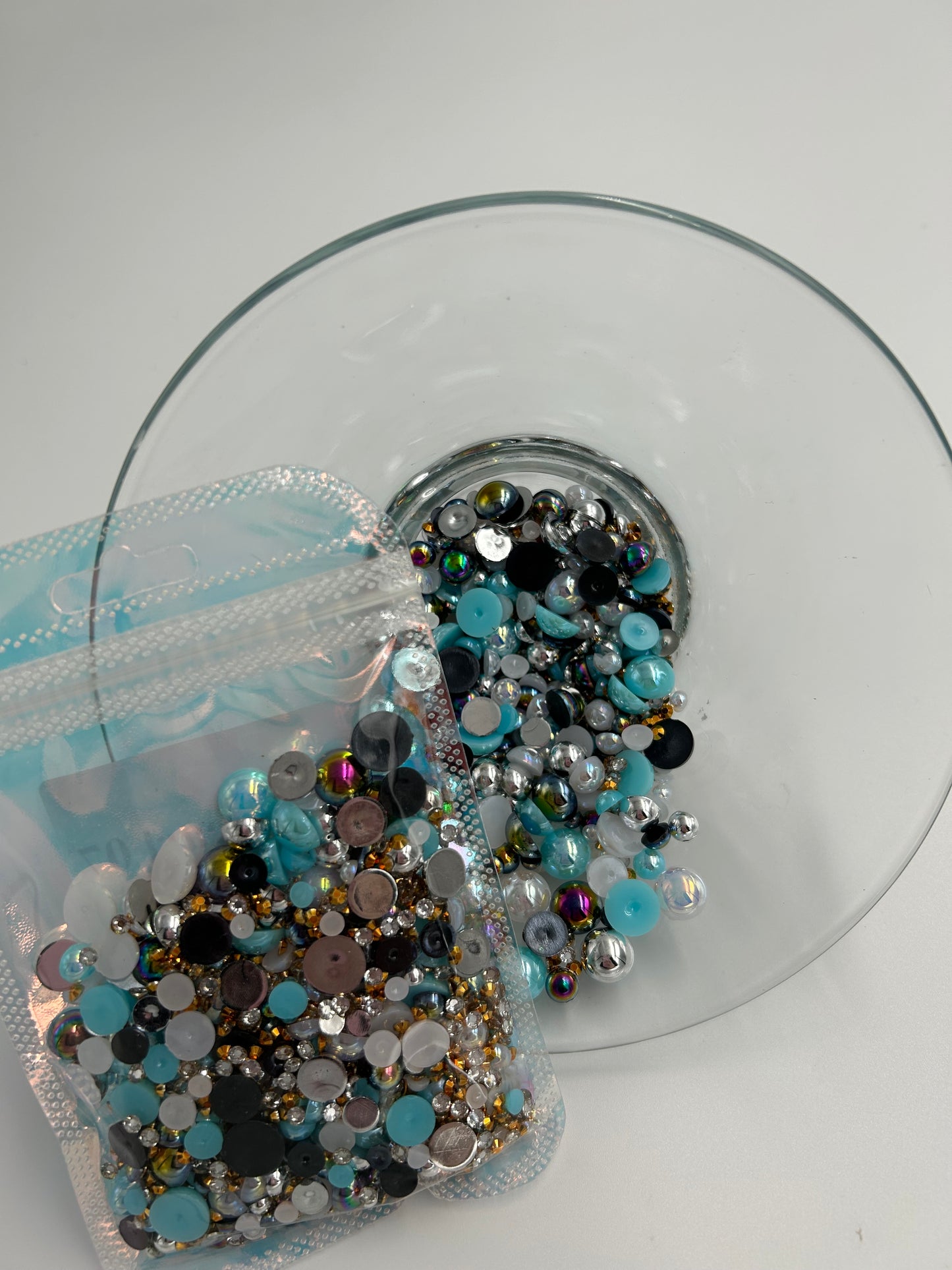 Pearl and Rhinestone Mix