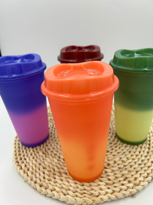 16oz Hot Colour Changing Coffee Cups