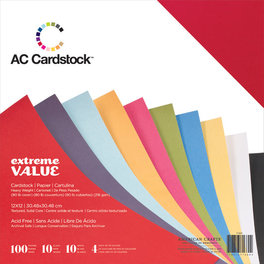 AC Cardstock Value Pack (100 sheets)