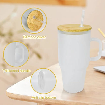 32oz and 40oz Sublimation Glass tumbler