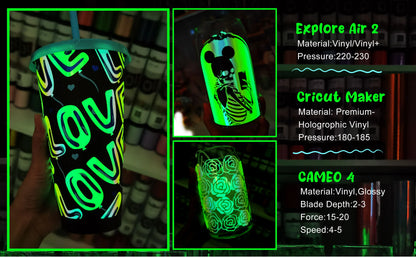 Teckwrap Opal Glow In The Dark Vinyl